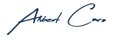 Albert Caro signature